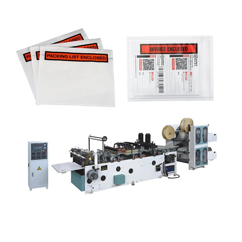 Naglo-load ng Adhesive Packing List Pouch Making Making